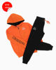Immagine di KAPPA - COMPLETO TUTA RAGAZZO CON FELPA ARANCIONE FULL ZIP