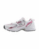 Immagine di NEW BALANCE 530 - Sneaker da donna bianca e rosa con intersuola ABZORB
