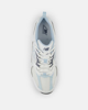 Immagine di NEW BALANCE 530 - Sneaker da donna bianche e azzurre con intersuola ABZORB