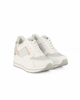 Immagine di MISS GLOBO - Scarpa sneakers bianca con zeppa