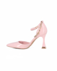 Immagine di MISS GLOBO - Décolleté rosa in vernice con cavigliera gioiello , soletta memory foam e tacco 9cm
