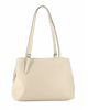 Immagine di DIVAS- Borsa shopping beige in VERA PELLE, MADE IN ITALY