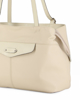 Immagine di DIVAS- Borsa shopping beige in VERA PELLE, MADE IN ITALY