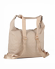 Immagine di JUST GOLF - Borsa/zaino beige loggata con tasca frontale