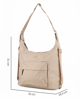 Immagine di JUST GOLF - Borsa/zaino beige loggata con tasca frontale