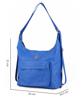 Immagine di JUST GOLF - Borsa/zaino blu loggata con tasca frontale