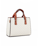 Immagine di JUST GOLF - Borsa due manici beige loggata con tracolla removibile