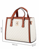 Immagine di JUST GOLF - Borsa due manici beige loggata con tracolla removibile