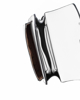 Immagine di NARDINI - Tracollina bianca con tasca frontale e moschettone sulla patta