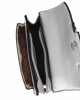 Immagine di NARDINI - Tracollina argento con tasca frontale e moschettone sulla patta