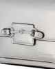 Immagine di NARDINI - Tracollina argento con tasca frontale e moschettone sulla patta