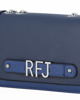 Immagine di RIFLE - Tracollina blu con lettere logo scorrevoli sulla patta