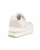 Immagine di MISS GLOBO - Sneakers bianca con zeppa in VERA PELLE