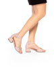 Immagine di MISS GLOBO - Sandalo nude con morsetto tacco 5cm sottopiede in VERA PELLE