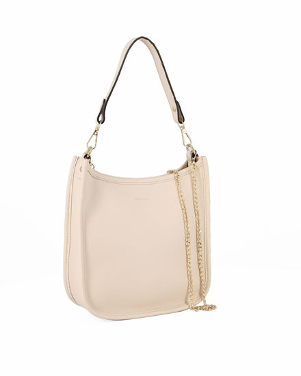 Immagine di NARDINI - Borsa a mano beige in VERA PELLE - MADE IN ITALY