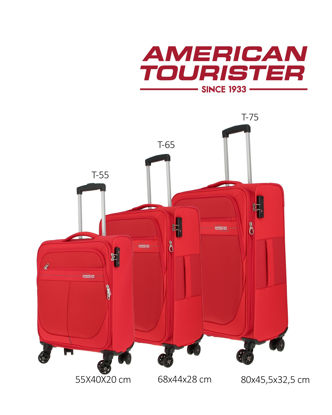 American Tourister - Trolley Cabina Espandibile In Polipropilene 55 Cm Tsa Fastforward