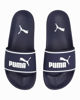 Immagine di PUMA LEADCAT 2.0 PS - Ciabatta blu e bianca con interno fascia in spugna, numerata 35,5/39