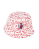 Immagine di SPIDERMAN - Cappello bianco da pescatore con scritte rosse e immagine frontale