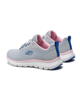 Immagine di SKECHERS - FLEX APPEAL 5.0 MEMORY FOAM - Sneakers grigia con dettagli blu e rosa