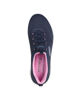 Immagine di SKECHERS - SUMMITS NEW MATURE - Sneakers blu da donna con dettagli rosa