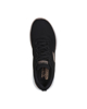 Immagine di SKECHERS - FLEX APPEAL 5.0 UPTAKE MEMORY FOAM - Sneakes donna nera con dettagli oro e soletta in memory foam