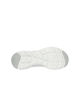 Immagine di SKECHERS - FLEX APPEAL 5.0 UPTAKE MEMORY FOAM - Sneakes donna bianca con dettagli argento e soletta in memory foam
