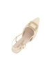 Immagine di MISS GLOBO - Slingback oro con accessorio sulla punta tacco 7cm con memory foam