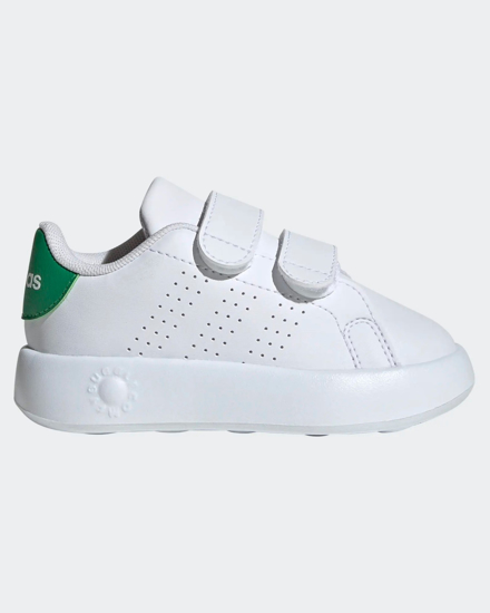 Immagine di ADIDAS - SCARPA SNEAKERS ADVANTAGE BABY BIANCA E VERDE 19/27 -ID5286