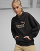 Immagine di PUMA - FELPA NERA DA DONNA CON LOGO MACULATO ESS+ ANIMAL HD TR  677927-01