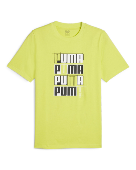 Immagine di PUMA - T-SHIRT LIME DA UOMO ESS+LOGO LAB - 678976-38