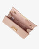 Immagine di MISS GLOBO - Pochette beige con patta e chiusura metallica a incastro