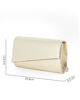 Immagine di MISS GLOBO - Pochette oro con patta taglio diagonale
