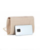 Immagine di MISS GLOBO - Pochette oro in lurex con patta effetto onde