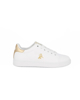 Immagine di RIFLE - Sneakers donna bianca con logo oro