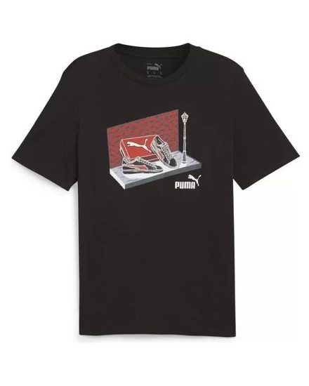 Immagine di PUMA - T-SHIRT DA UOMO GRAPHICS SNEAKER BOX NERO - 680175-01