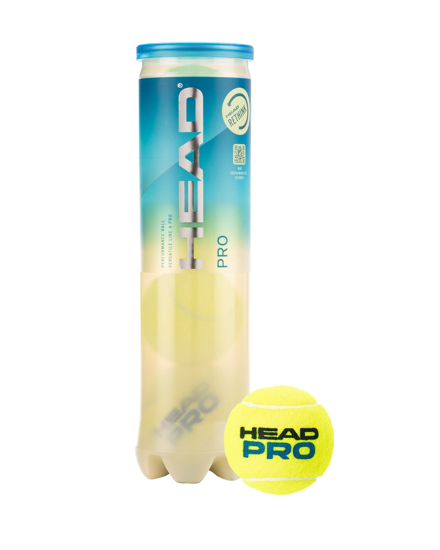 Immagine di HEAD - PALLE TENNIS PRO TUBO 4 PZ - 571604/034