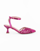 Immagine di MISS GLOBO - Slingback a punta fucsia, tacco 5CM