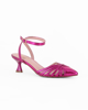 Immagine di MISS GLOBO - Slingback a punta fucsia, tacco 5CM