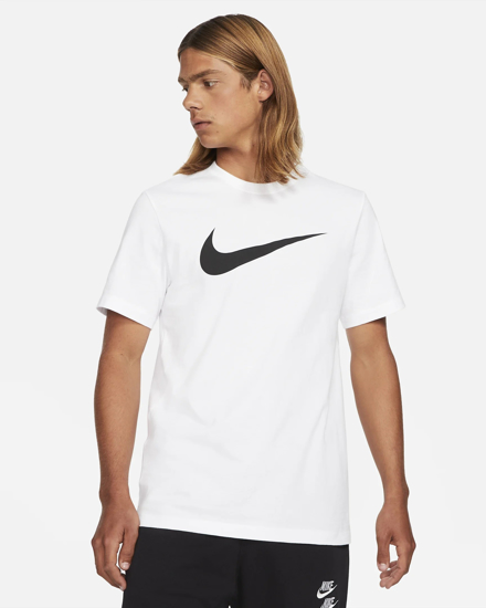 Immagine di NIKE - T-SHIRT MM NSW TEE ICON SWOOSH DA UOMO BIANCA - DC5094/100