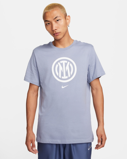 Immagine di NIKE - T-SHIRT MM INTER CREST TEE DA UOMO CELESTE - DJ1310/493