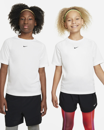 Immagine di NIKE - T-SHIRT MM DF MULTI SS TOP DA BAMBINO BIANCO - DX5380/100