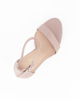 Immagine di MISS GLOBO - Sandalo nude in vernice con sottopiede in VERA PELLE memory foam, tacco 12CM