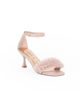 Immagine di MISS GLOBO COUTURE - Sandalo nude con toulle e sottopiede in memory foam, tacco 7CM
