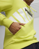 Immagine di PUMA - SWEAT CON CAPPUCCIO POWER GRAPHIC HD TR LIME DA UOMO - 678963-38