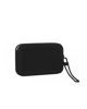 Immagine di RIFLE - Pochette in silicone nera con cerniera impermeabile