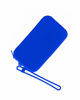 Immagine di RIFLE - Pochette in silicone blu con cerniera impermeabile