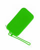 Immagine di RIFLE - Pochette in silicone verde con cerniera impermeabile