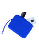 Immagine di RIFLE - Pochette in silicone blu con cerniera impermeabile