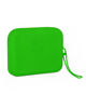 Immagine di RIFLE - Pochette in silicone verde con cerniera impermeabile