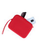 Immagine di RIFLE - Pochette in silicone rossa con cerniera impermeabile